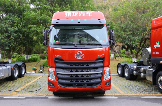 डोंगफेंग चेंगलोंग 40 टन 6 * 4 टिपर डंप ट्रक 375HP CH4250LNG