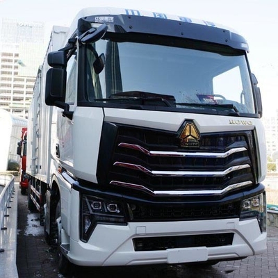 9.6 मीटर Sinotruk HOWO कार्गो बॉक्स ट्रक MAX 330HP 6X2