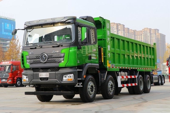 Shacman X3000 8x4 टिपर डंप ट्रक 460HP नेशनल V SX3319XD426