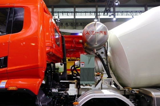 Sany C8 कंक्रीट मिक्सर ट्रक 7.99m3 313hp 8X4 SYM5310GJB1E
