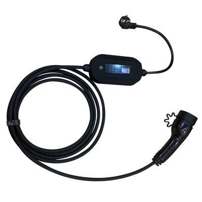 SAE J1772 टाइप 1 पोर्टेबल EV चार्जिंग गन चार्जर 16A AC IP55