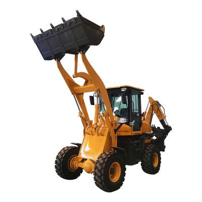 SINOMACH छोटा 630 बैकहो लोडर मशीन रियर टायर का आकार 19.5L-24R4-12PR