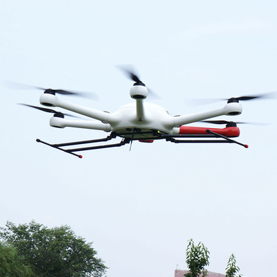 160MP 30KG कार्बन फाइबर हैवी लिफ्ट UAV फायर फाइटिंग 10m / S
