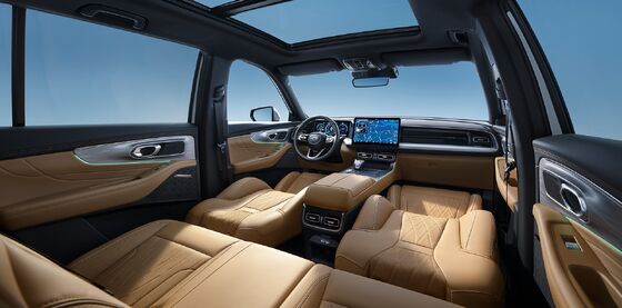 GAC GS8 स्टॉक नई एसयूवी