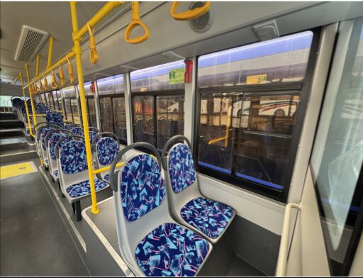 10.5 मीटर 50+1 सीट सीएनजी सिटी बस