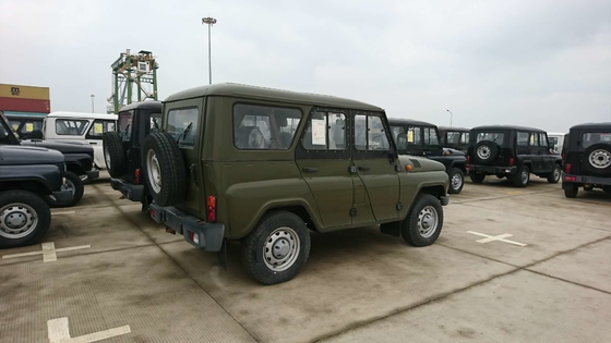 5 स्पीड मैनुअल 4 व्हील ड्राइव UAZ हंटर प्रयुक्त मोटर वाहन 2.7L 128HP