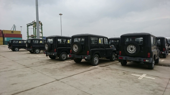 5 स्पीड मैनुअल 4 व्हील ड्राइव UAZ हंटर प्रयुक्त मोटर वाहन 2.7L 128HP
