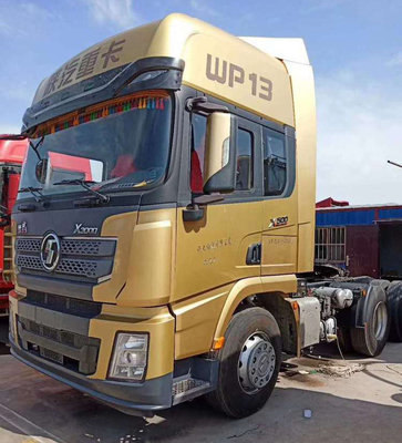 Weichai WP13.500E501 Shacman ट्रेक्टर में प्रयुक्त हेवी ड्यूटी ट्रक ट्रैक्शन मास 40 टन