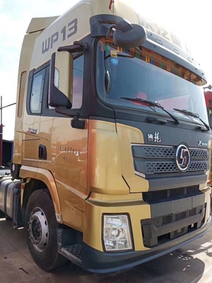 Weichai WP13.500E501 Shacman ट्रेक्टर में प्रयुक्त हेवी ड्यूटी ट्रक ट्रैक्शन मास 40 टन
