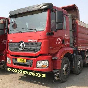 प्रयुक्त M3000 Shacman डंप टिपर ट्रक 400HP फास्ट 12 स्पीड मैनुअल