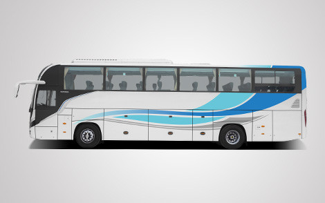 12 मीटर यात्री कोच यूटोंग सिटी बस 375HP यूरो 4 WP10H375E62